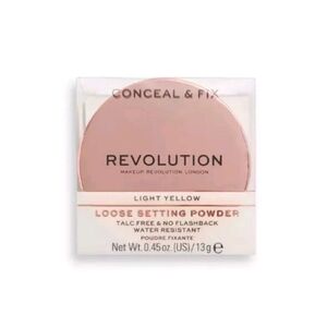 Revolution Conceal & Fix Light Yellow Setting Powder